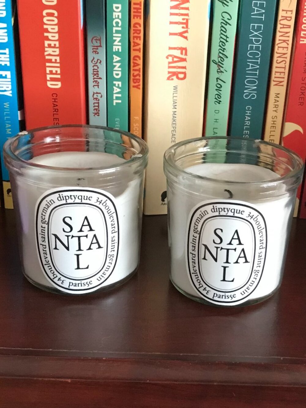 Pair of Santal Candles